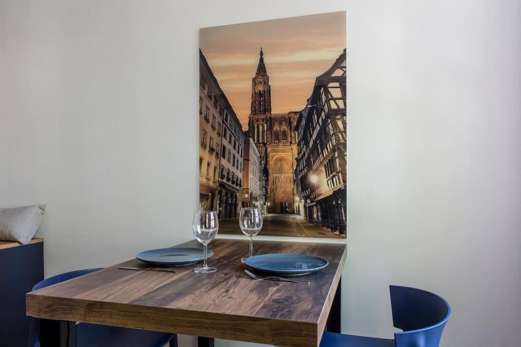 Le 52 Zix - Joli Studio Au Coeur De La Petite France Strasbourg Bagian luar foto